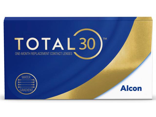 TOTAL 30  - МЕСЕЧНИ КОНТАКТНИ ЛЕЩИ - 3 бр.
