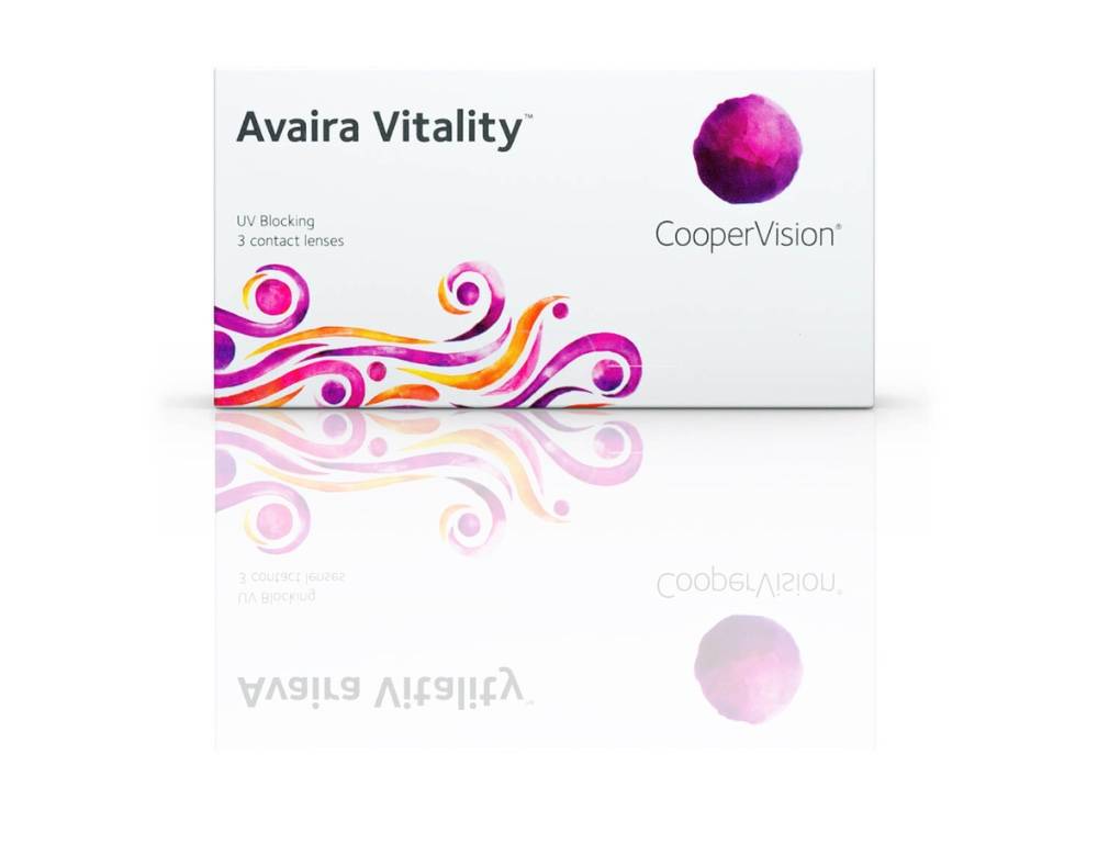 AVAIRA VITALITY  - МЕСЕЧНИ КОНТАКТНИ ЛЕЩИ 6 Бр.